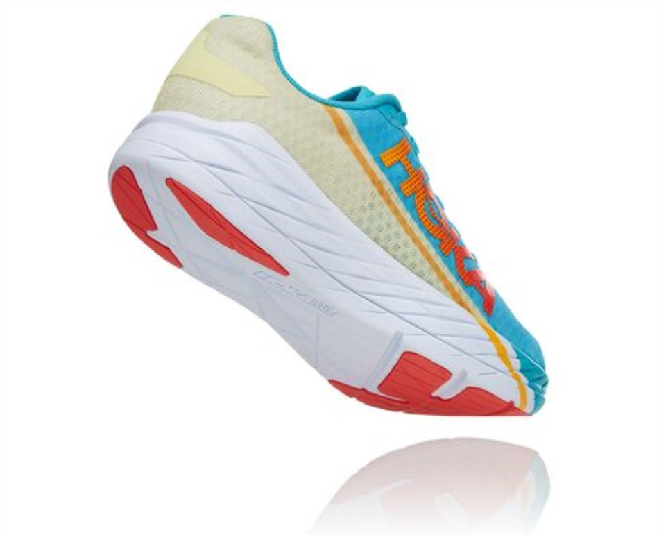 Rocket X Hoka Scuba Blue Luminary Green