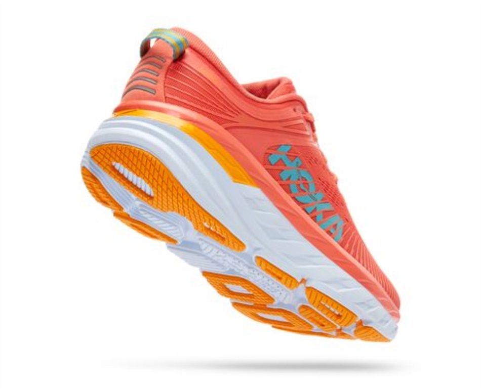 Hoka Bondi 7 Camellia Coastal Shade