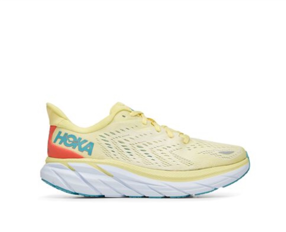 Hoka Clifton 8 Yellow Pear Sweet Corn