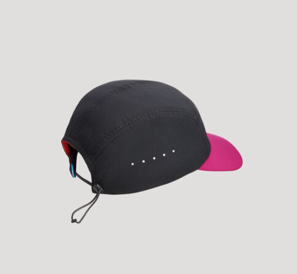 Hoka Performance Hat Black Festival Fuchsia