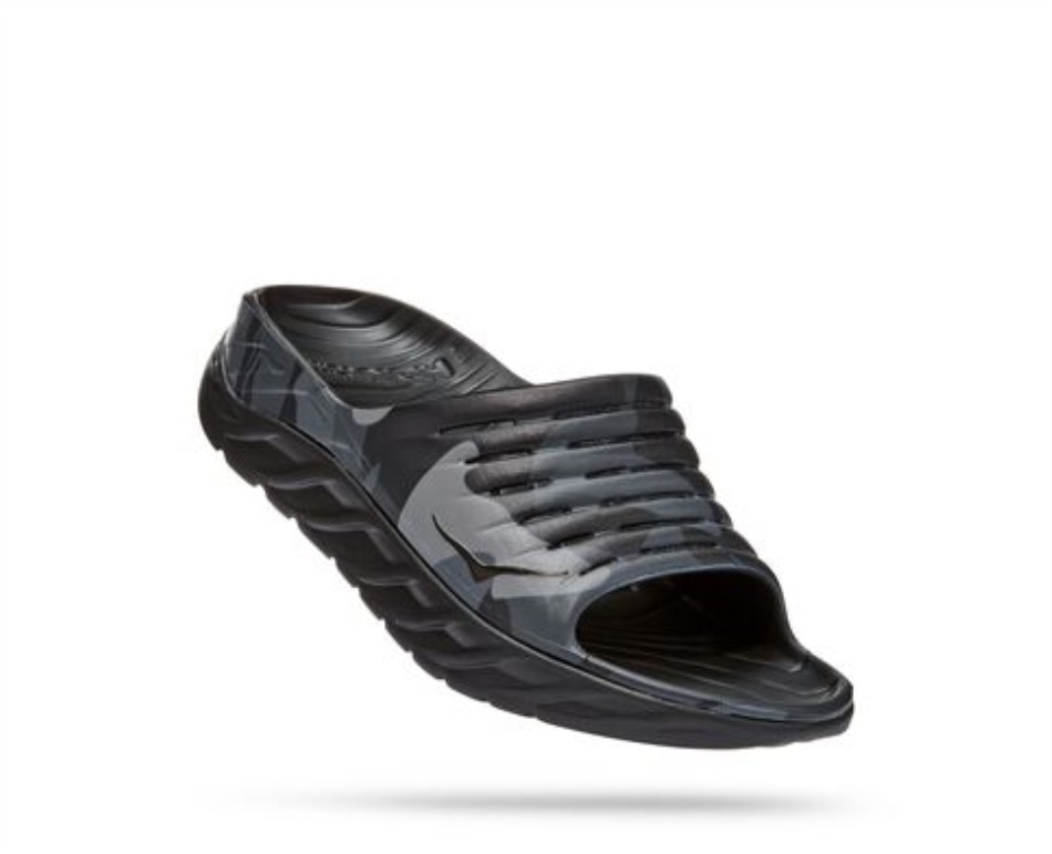 Hoka Ora Recovery Slide Black