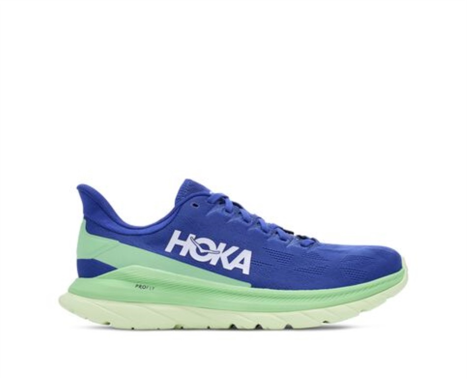 Hoka Mach 4 Dazzling Blue Green Ash