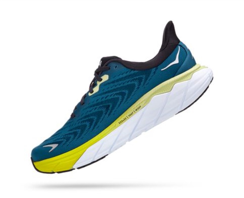 Hoka Arahi 6 Blue Graphite Blue Coral