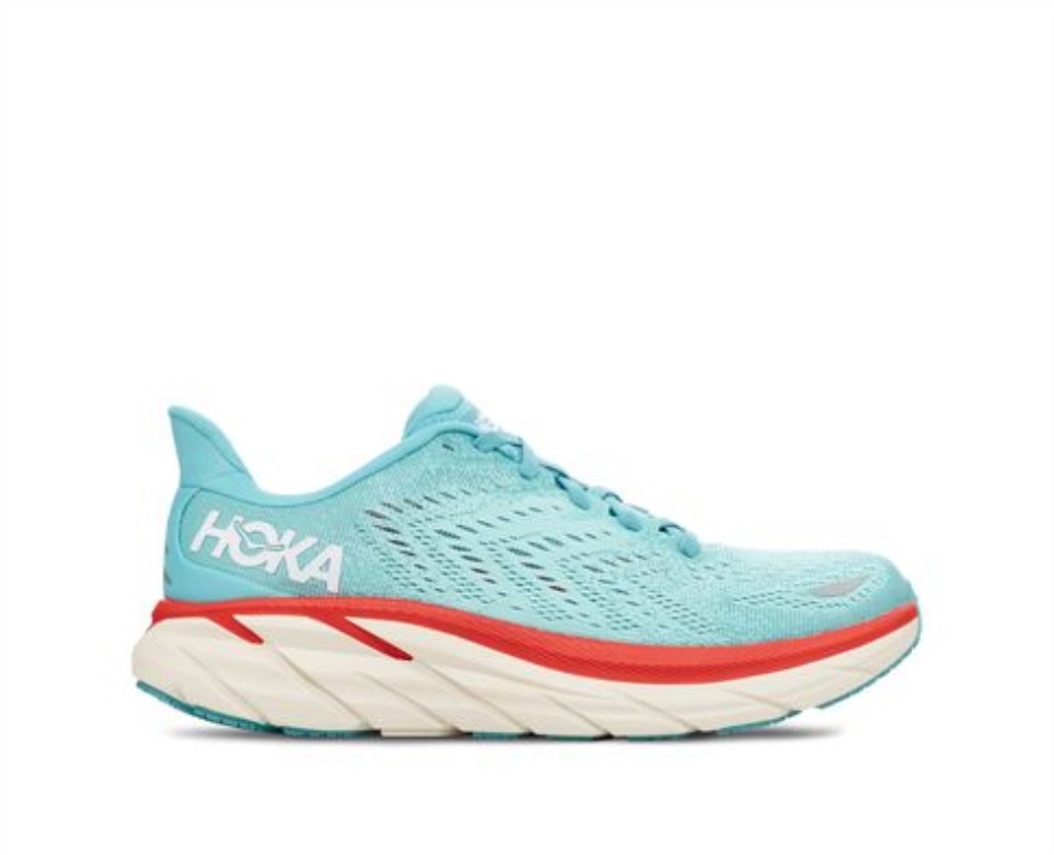 Clifton 8 Hoka Aquarelle Eggshell Blue