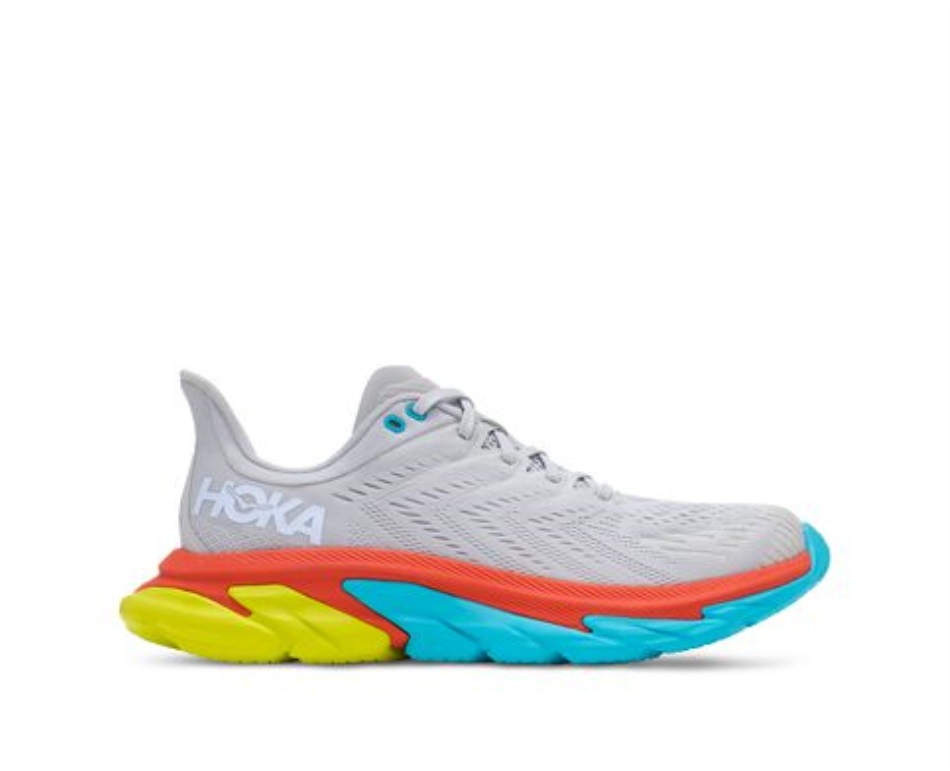 Clifton Edge Hoka Lunar Rock White