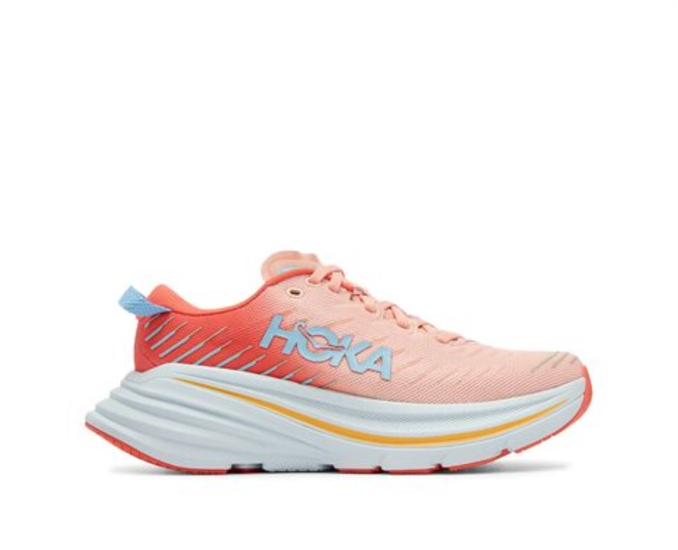 Hoka Bondi X Camellia Peach Parfait