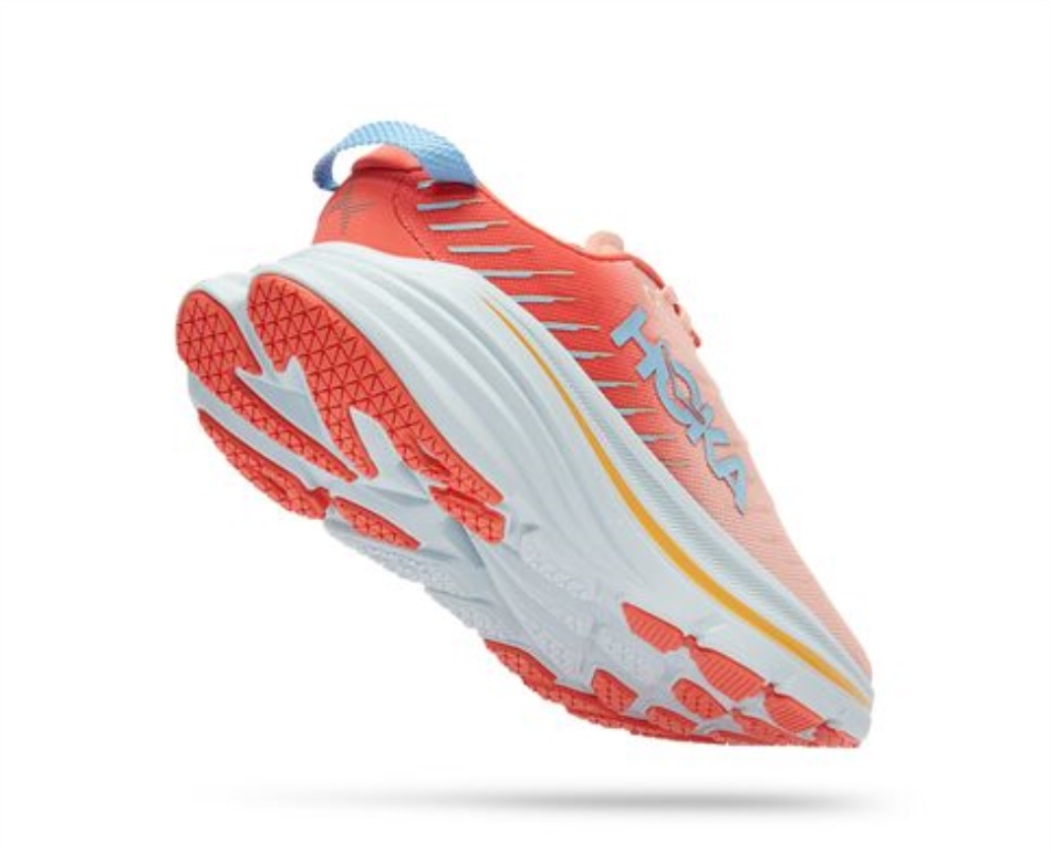 Hoka Bondi X Camellia Peach Parfait