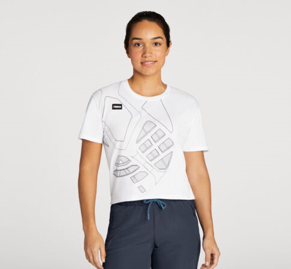 All-Day Tee Hoka White
