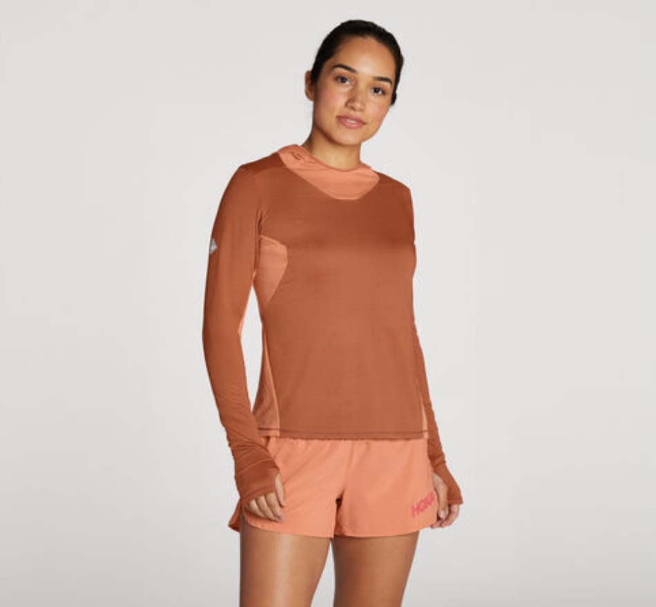 Sierra Sun Hoodie Hoka Baked Clay