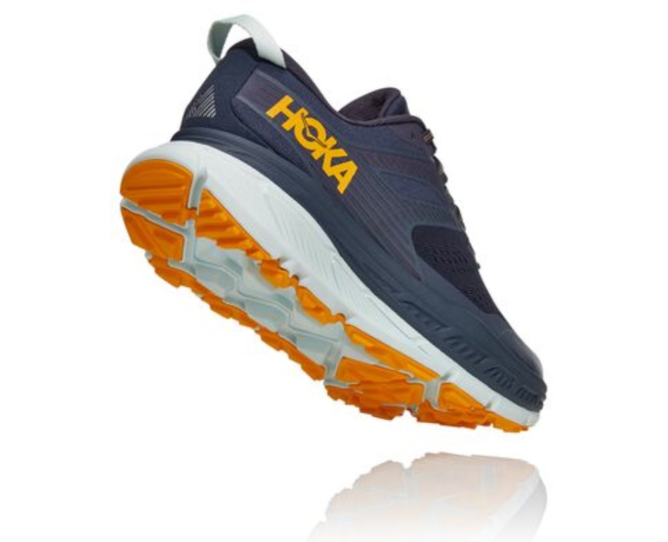Hoka Stinson Atr 6 Ombre Blue Saffron