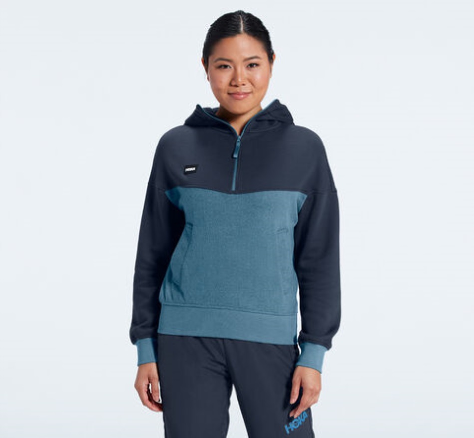 Wool Blend Hoodie Hoka Outerspace