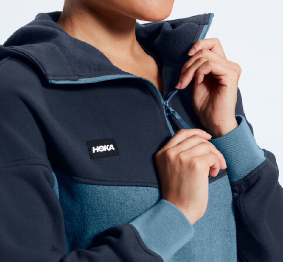 Wool Blend Hoodie Hoka Outerspace