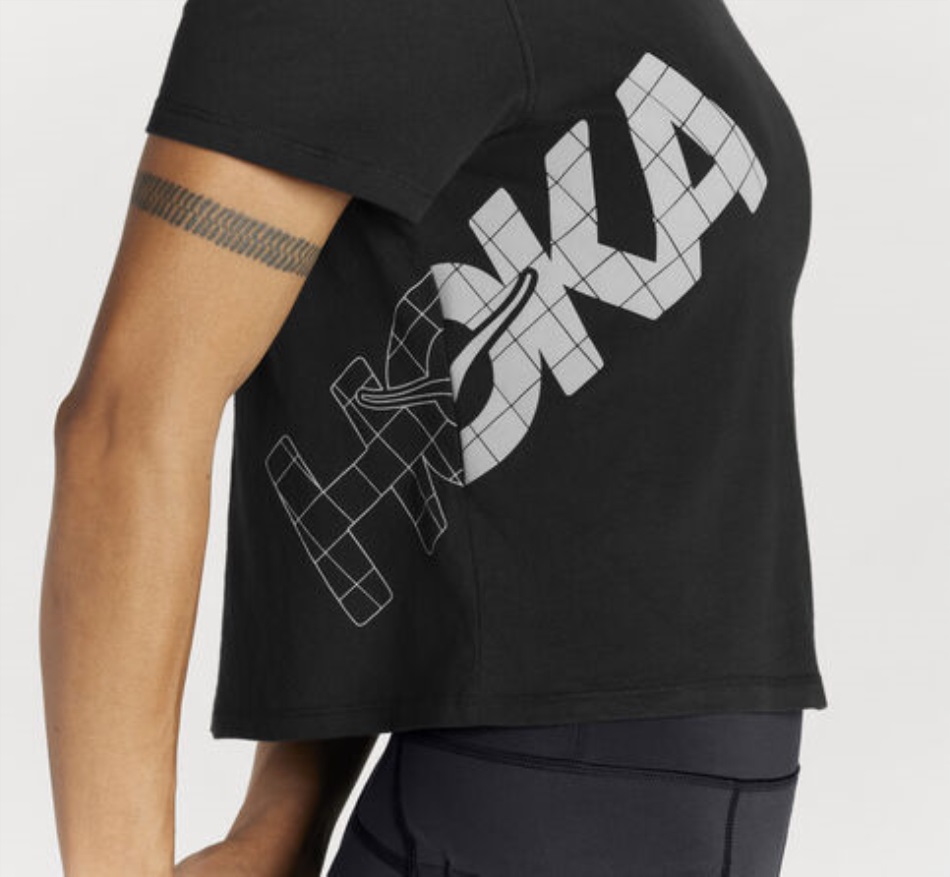 Hoka All-Day Tee Black Harbor Mist