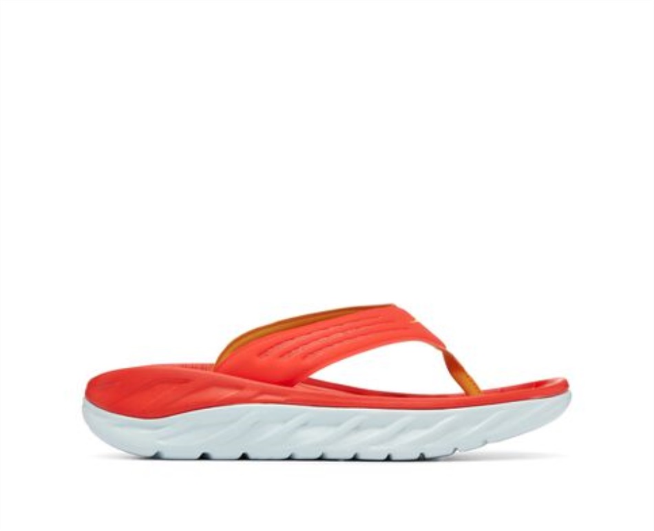 Hoka ORA Recovery Flip Fiesta Amber Yellow