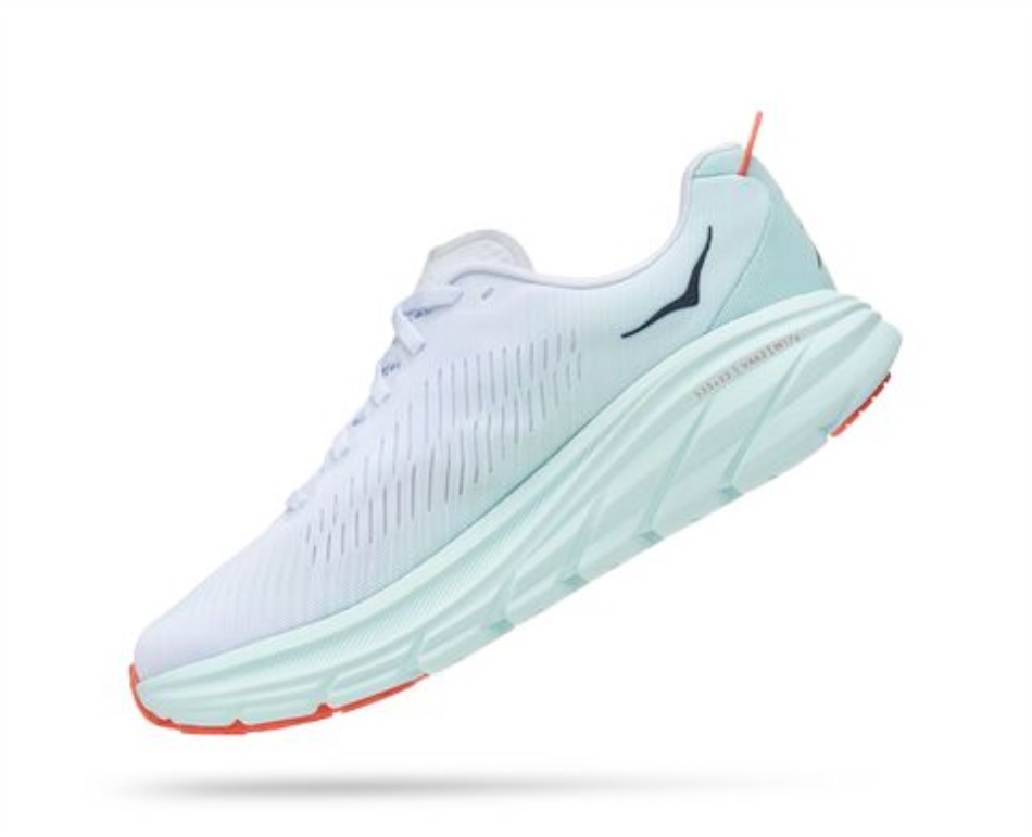 Rincon 3 Hoka White Blue