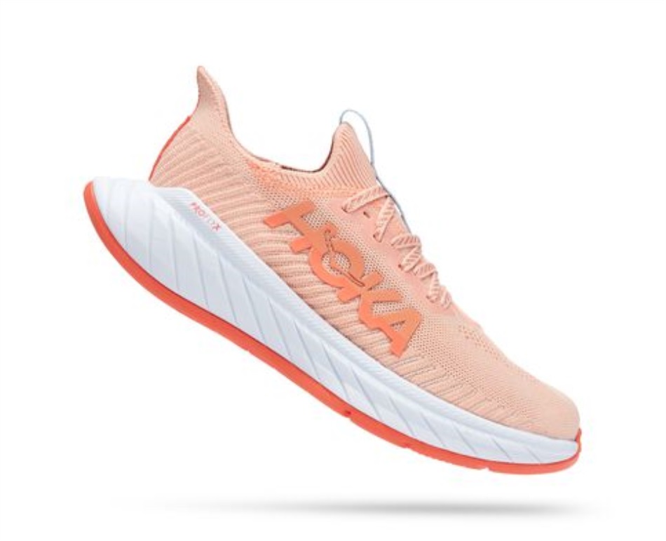 Carbon X 3 Hoka Peach Parfait Summer Song