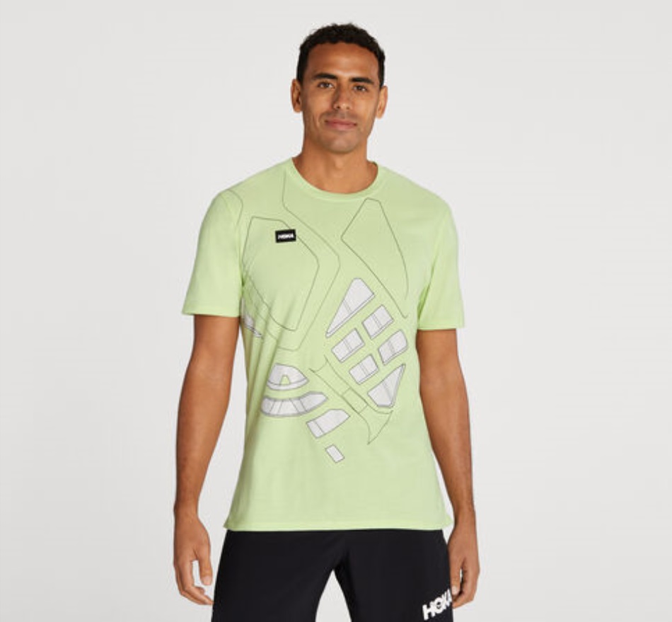 Hoka All-Day Tee Butterfly