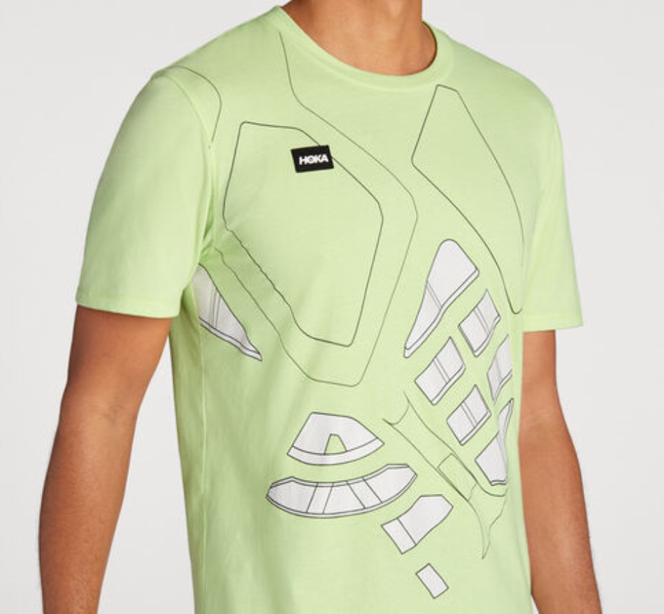 Hoka All-Day Tee Butterfly