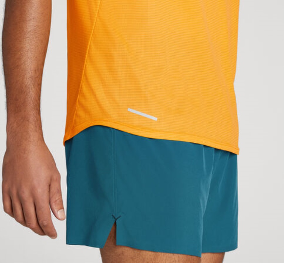 Hoka Glide Singlet Radiant Yellow