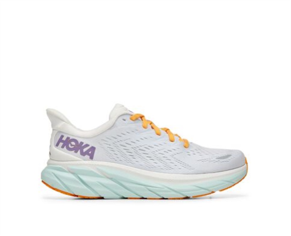 Clifton 8 Hoka Blanc De Blanc White