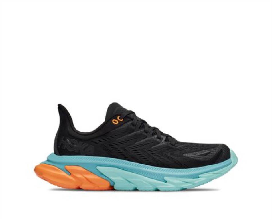 Hoka Clifton Edge Black Aquarelle