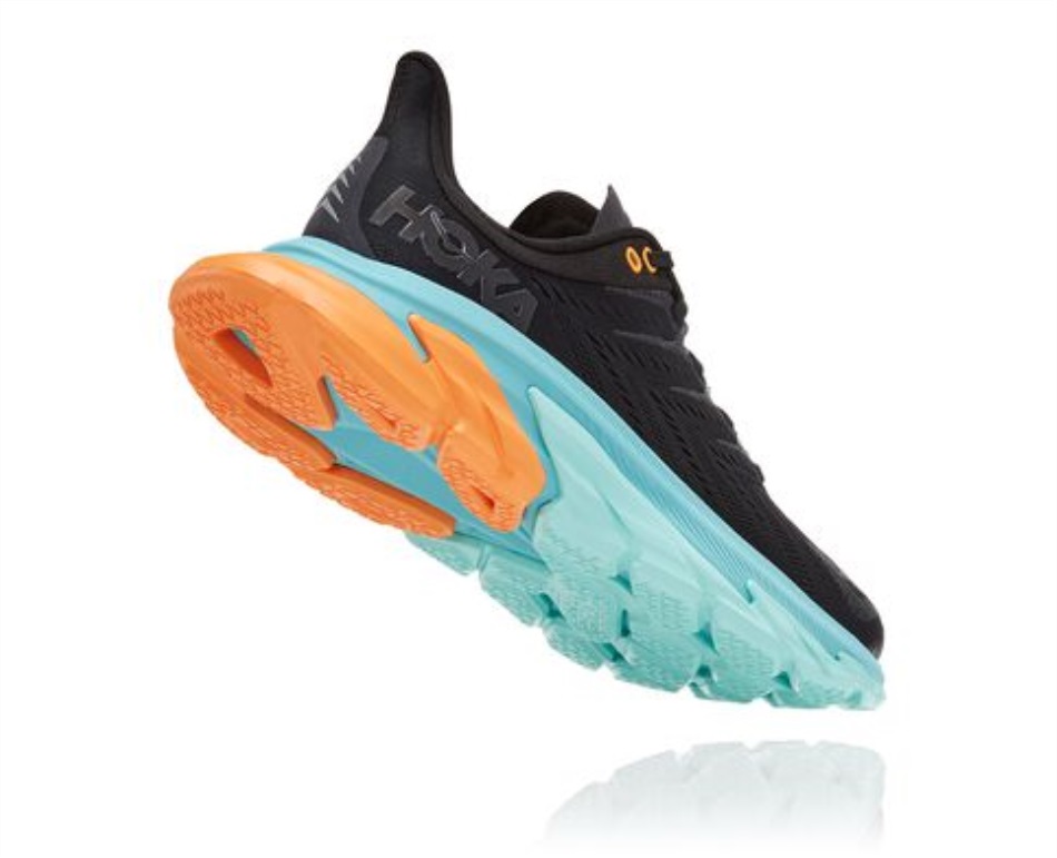 Hoka Clifton Edge Black Aquarelle