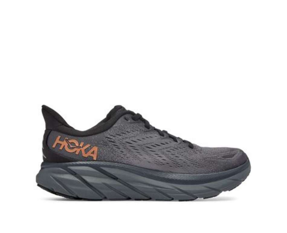 Clifton 8 Hoka Anthracite Copper