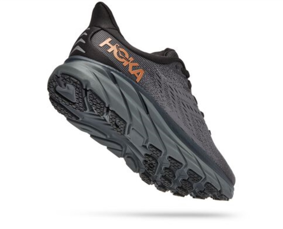 Clifton 8 Hoka Anthracite Copper