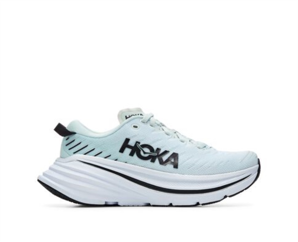 Hoka Bondi X Blue Glass Billowing Sail