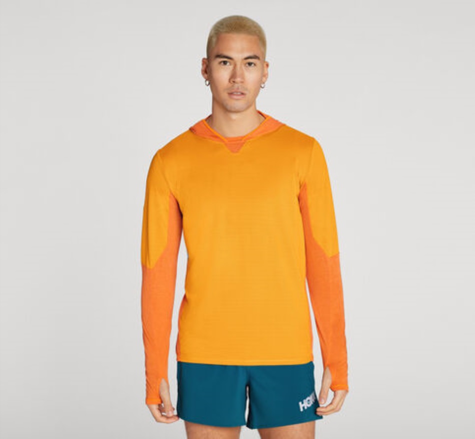 Sierra Sun Hoodie Hoka Radiant Yellow