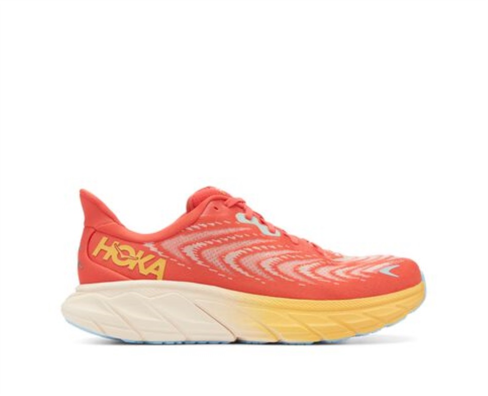 Arahi 6 Hoka Fiesta Amber Yellow