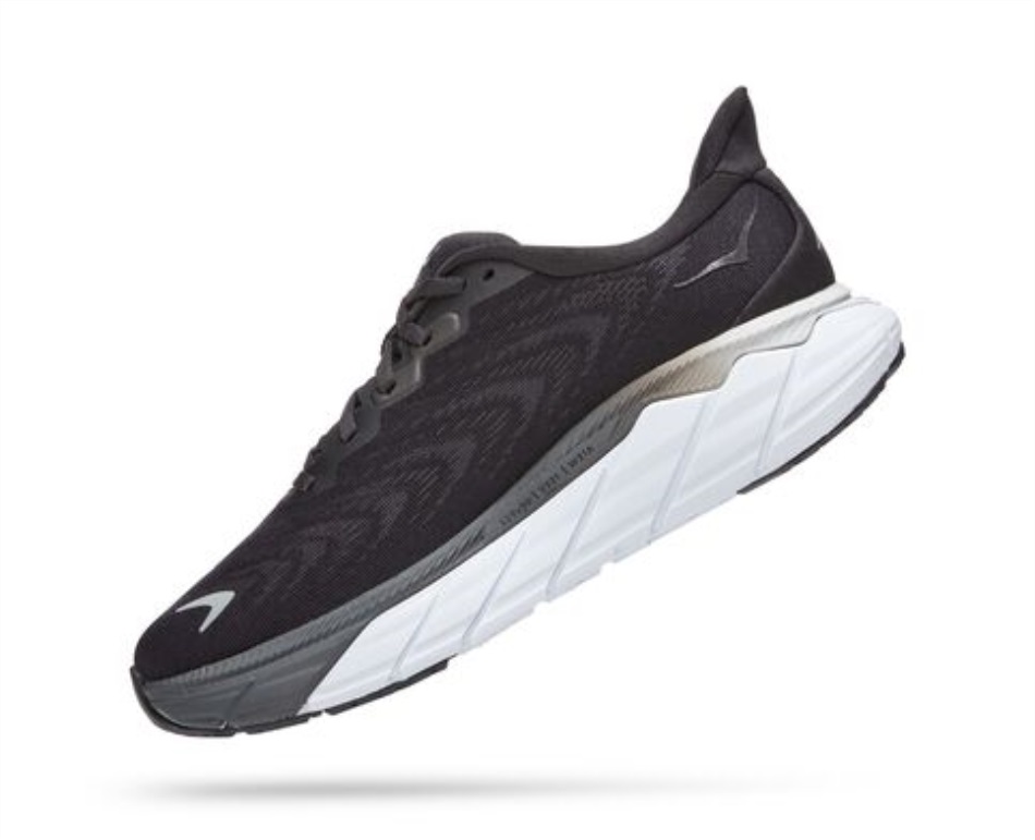 Arahi 6 Hoka Black White