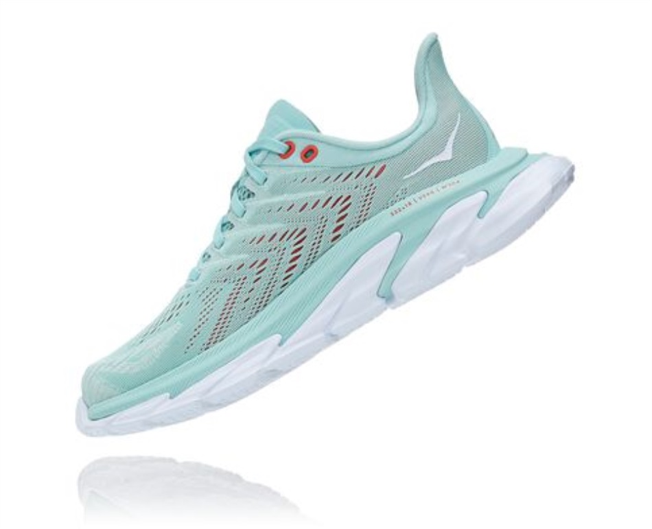 Clifton Edge Hoka Eggshell Blue White