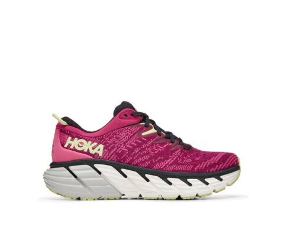 Hoka Gaviota 4 Festival Fuchsia Blue Graphite