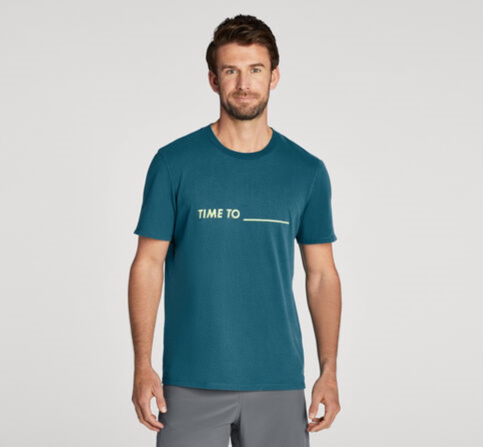 All-Day Tee Hoka Blue Coral