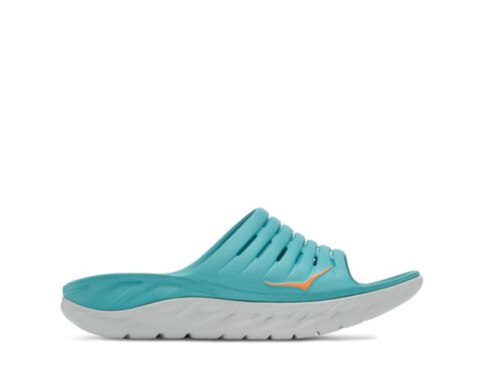 ORA Recovery Slide Hoka Aquarelle Blazing Orange