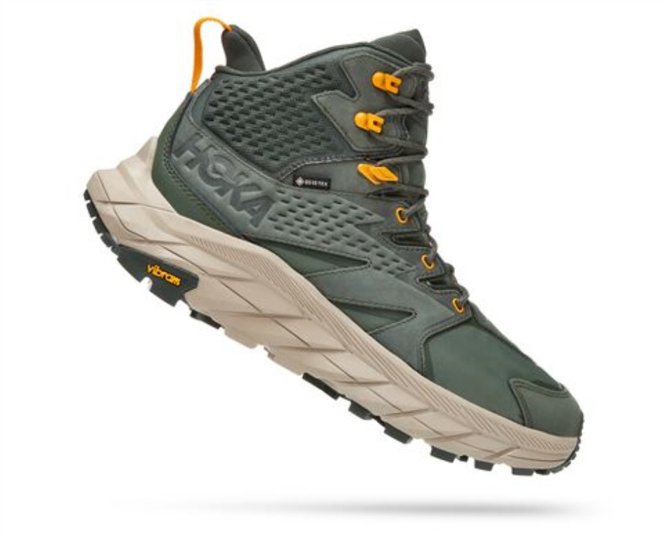 Hoka Anacapa Mid GTX Thyme Radiant Yellow