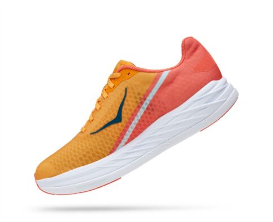 Hoka Rocket X Radiant Yellow Camellia