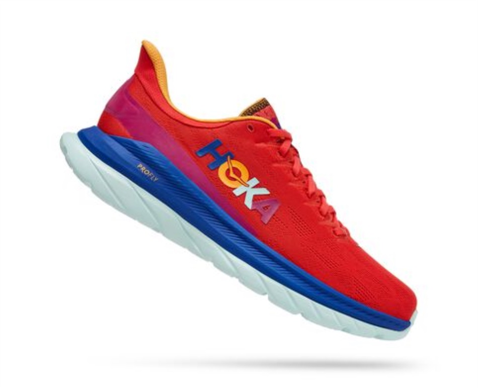 Hoka Mach 4 Fiesta Bluing