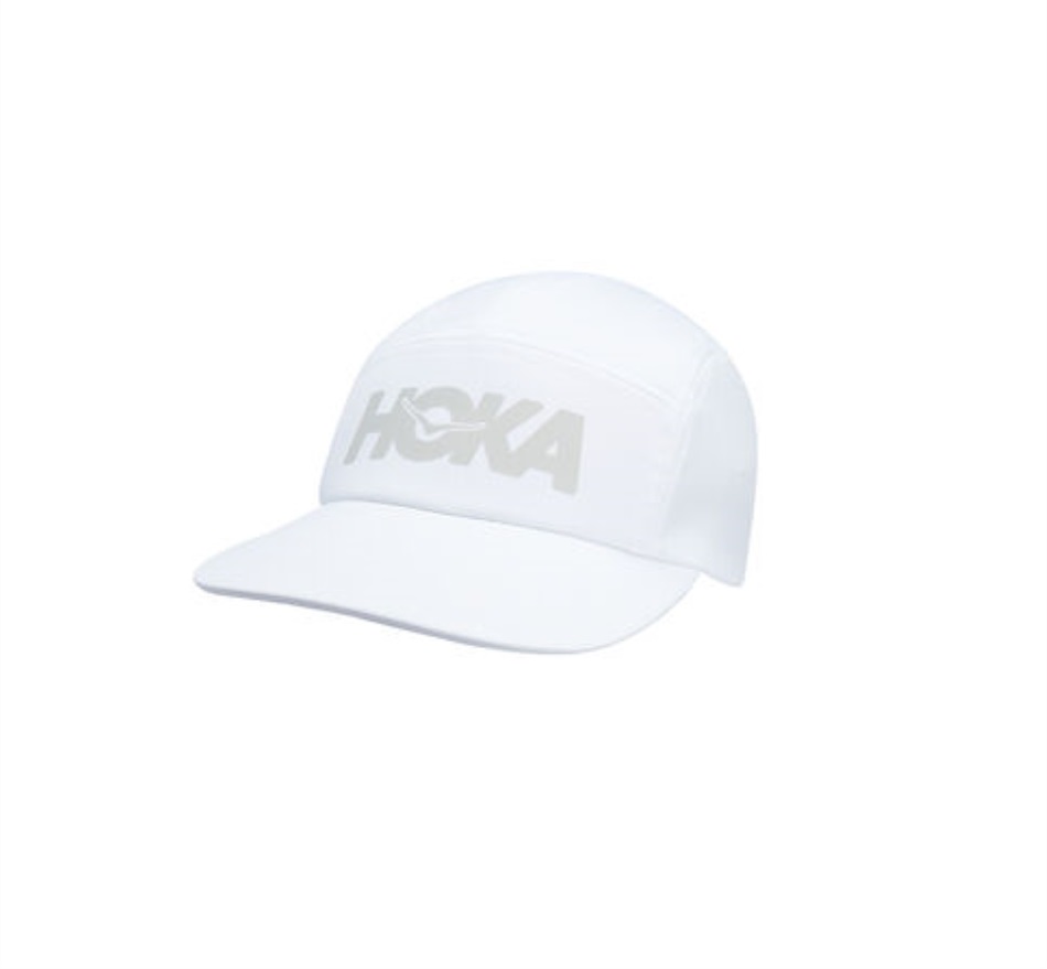 Performance Hat Hoka White Cool Grey