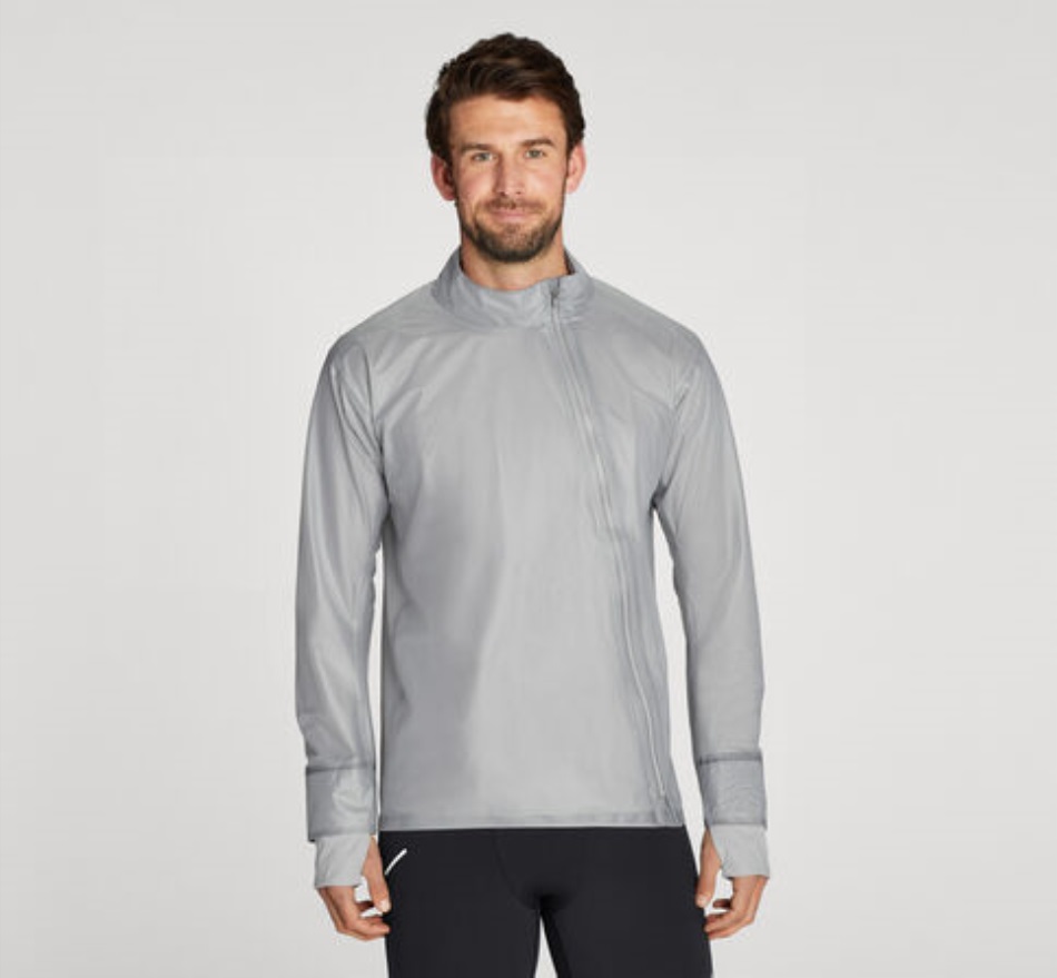 Hoka Performance Shield Jacket Lunar Rock