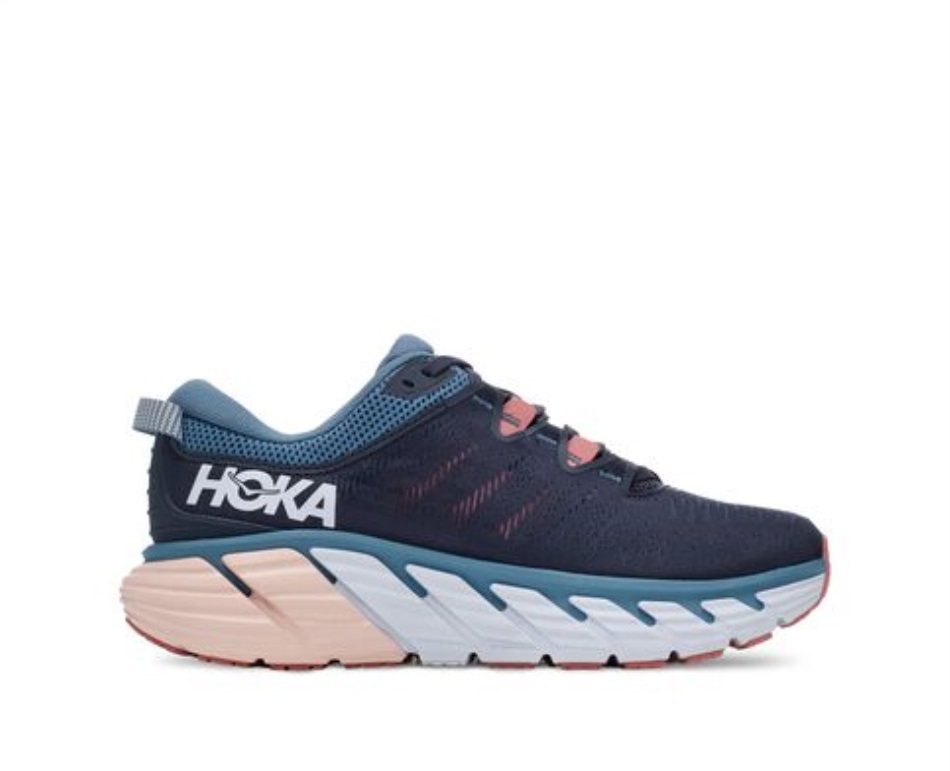 Hoka Gaviota 3 Ombre Blue Rosette