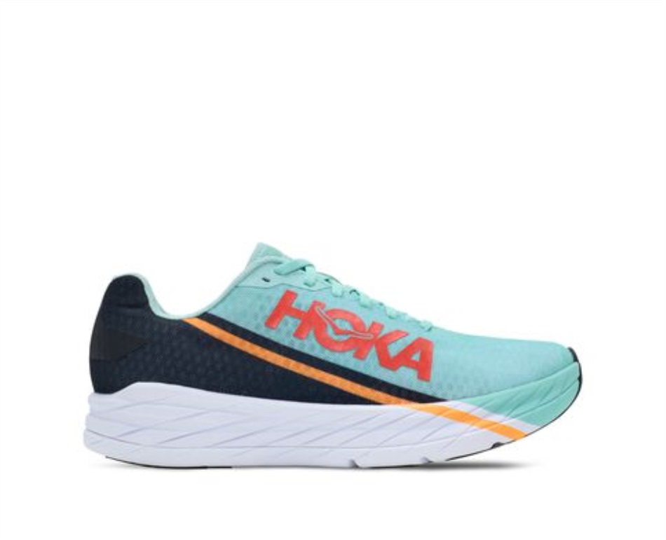 Hoka Rocket X Eggshell Blue Black