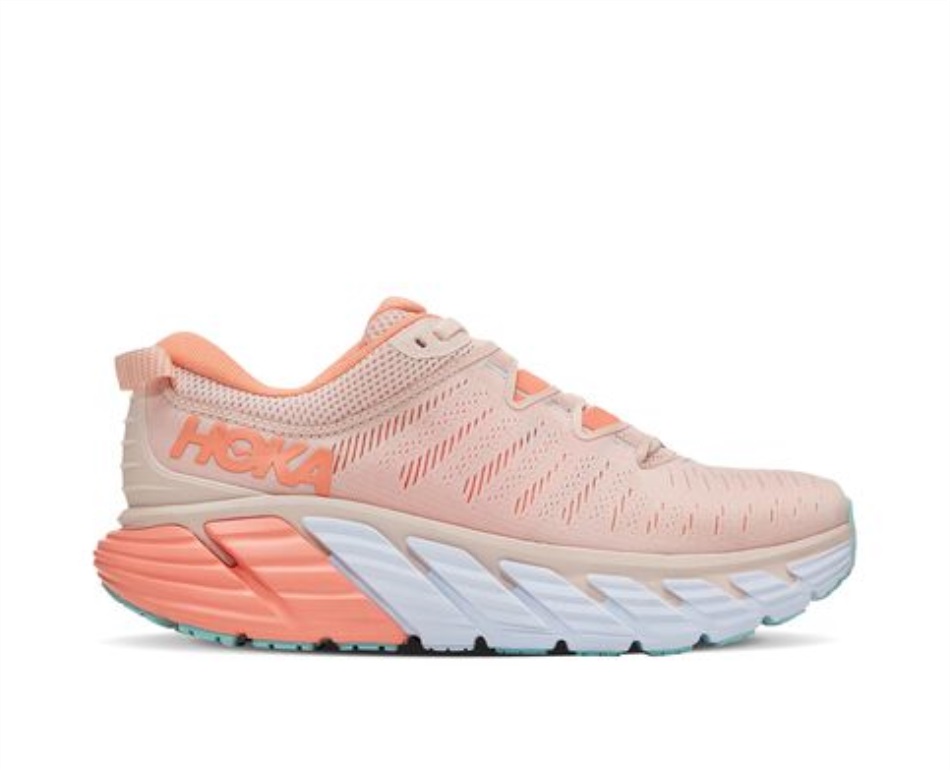 Hoka Gaviota 3 Silver Peony Cantaloupe