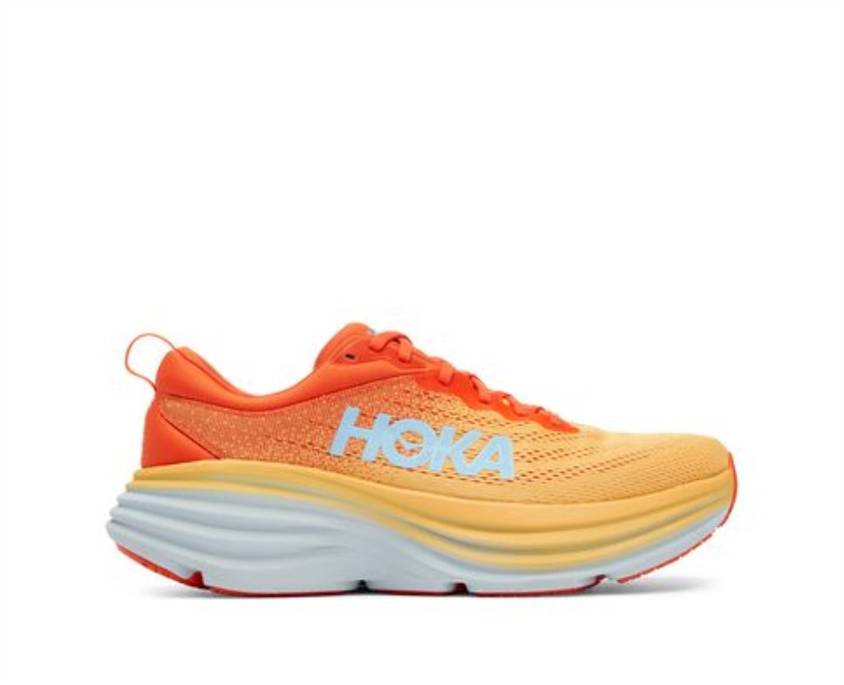 Hoka Bondi 8 Puffin'S Bill Amber Yellow