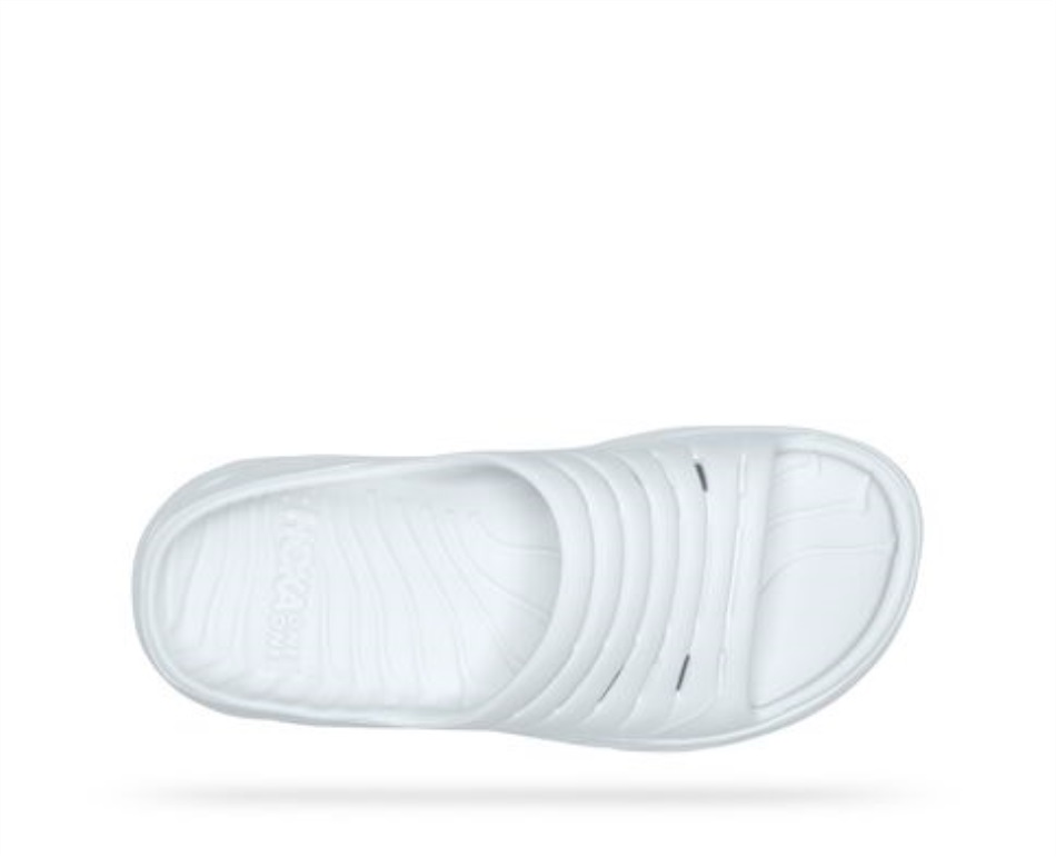 Hoka Ora Recovery Slide White