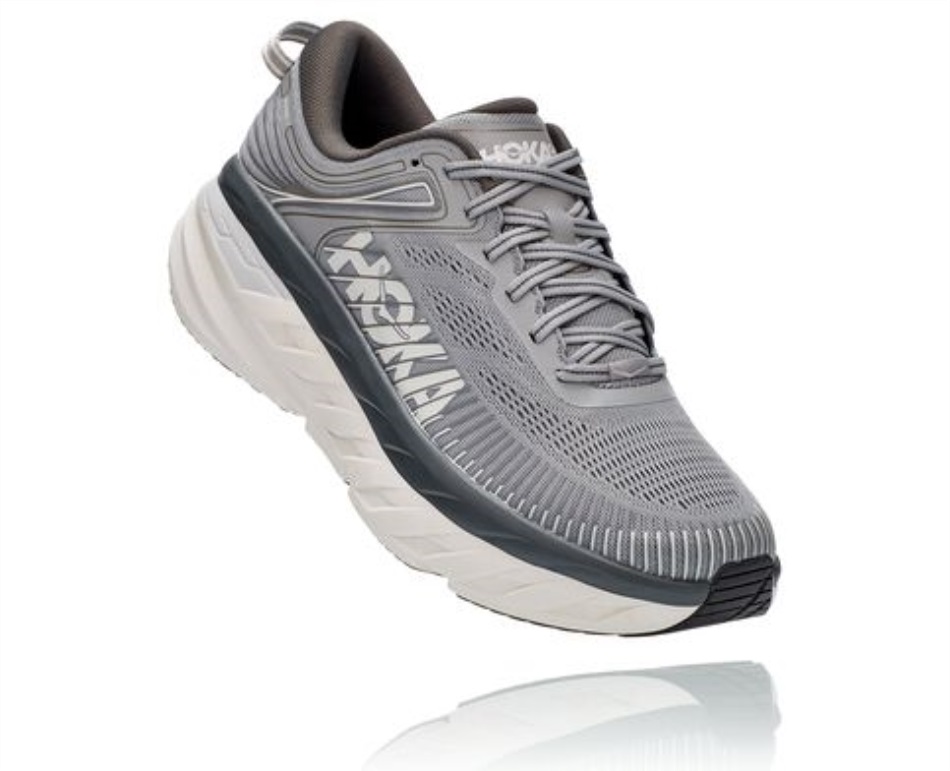 Hoka Bondi 7 Wild Dove Dark Shadow