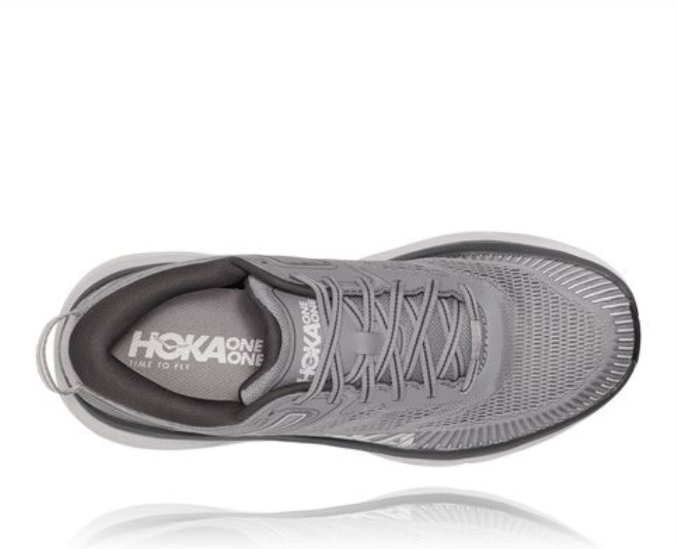 Hoka Bondi 7 Wild Dove Dark Shadow