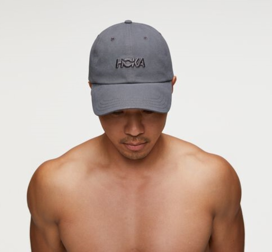 Hoka Casual Hat Dark Grey