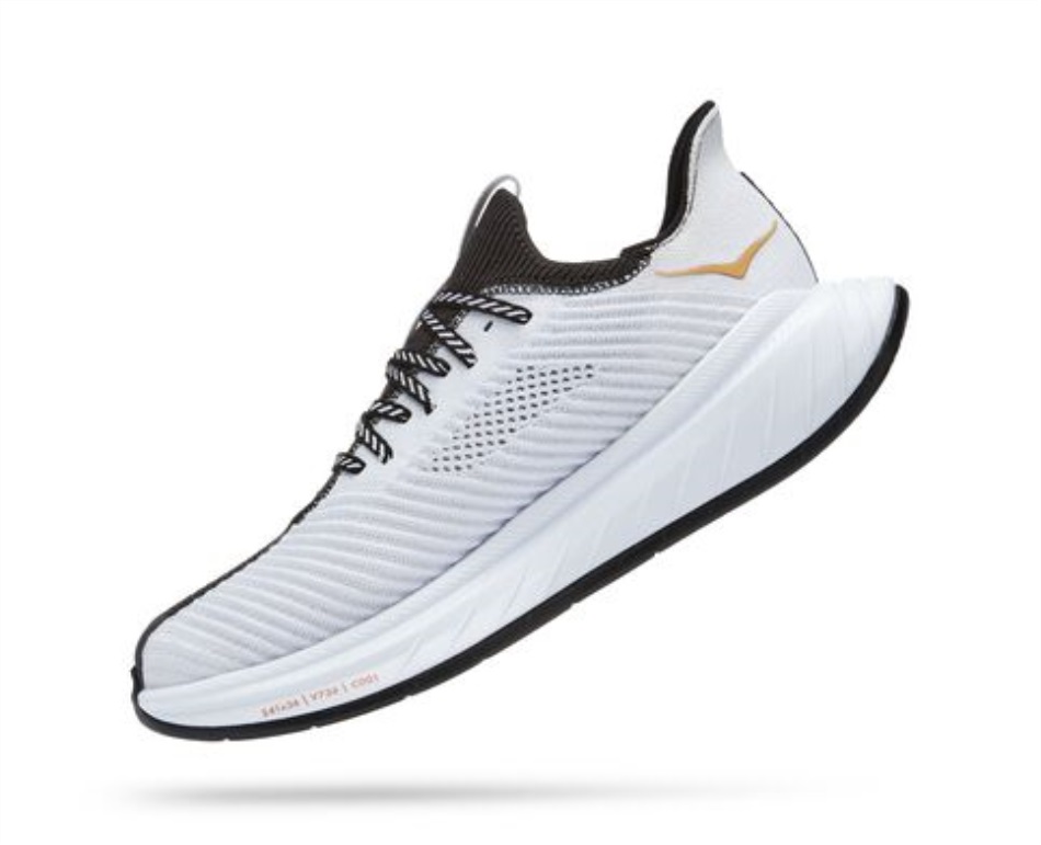 Carbon X 3 Hoka Black White